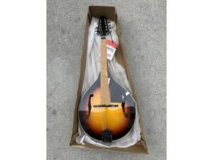 New Stagg M20-S Bluegrass Mandolin Solid Spruce Top A-Style Violin Burst 8String
